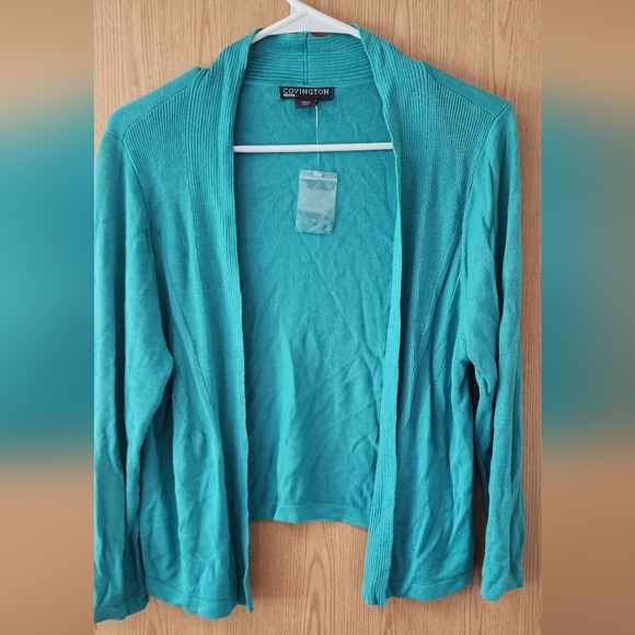 Covington Sweaters - Covington Blue Cardigan Sweater
